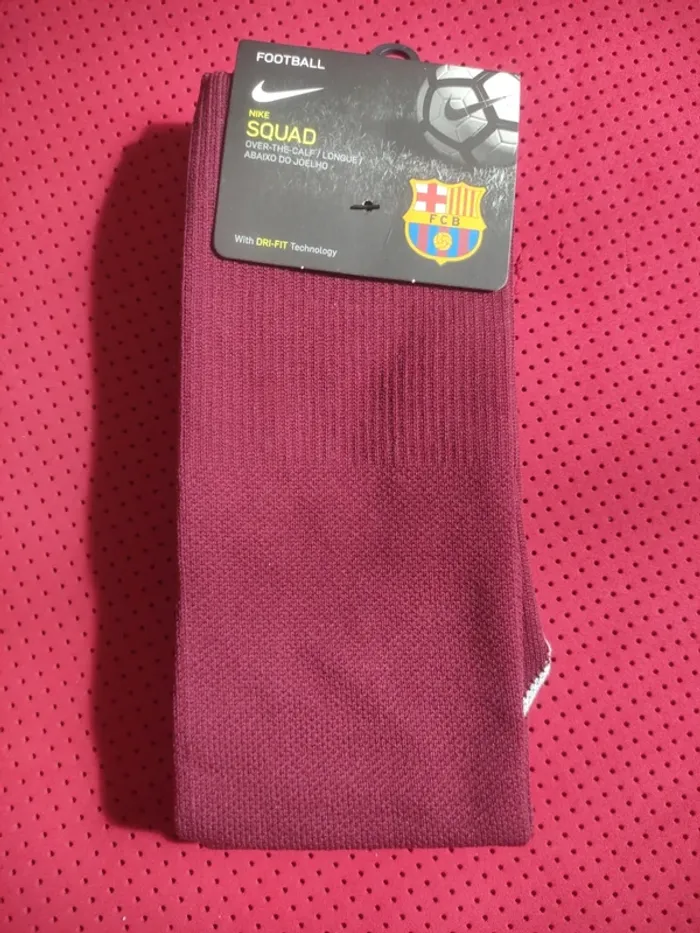 Chaussettes de foot FC Barcelone, Nike Authentique Officiel taille 38/42, Neuf - photo numéro 5