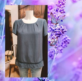 Blouse manches courtes camaïeu