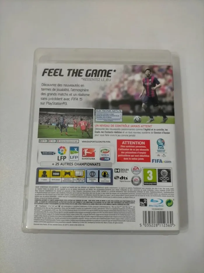 Jeu PS3 fifa 15 - photo numéro 2