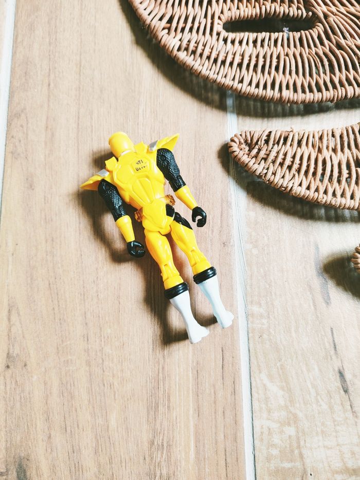 🙅 Power rangers ninja steel figurine articulée Maître Ninja jaune marque bandai - photo numéro 2