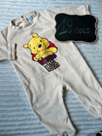 Pyjama polaire Winnie l’ourson 12 mois
