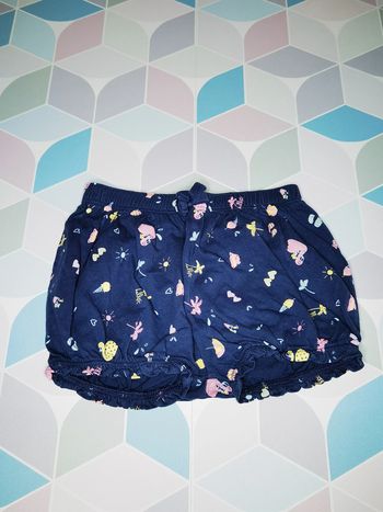 D3196 - short fille 36 mois