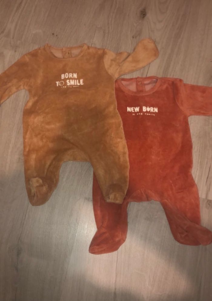 Lot de 2 pyjamas Kiabi