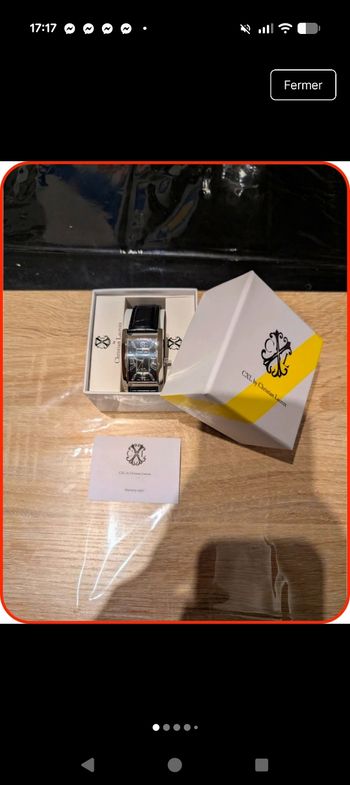 Montre CXL by Christian Lacroix - Neuve avec boîte