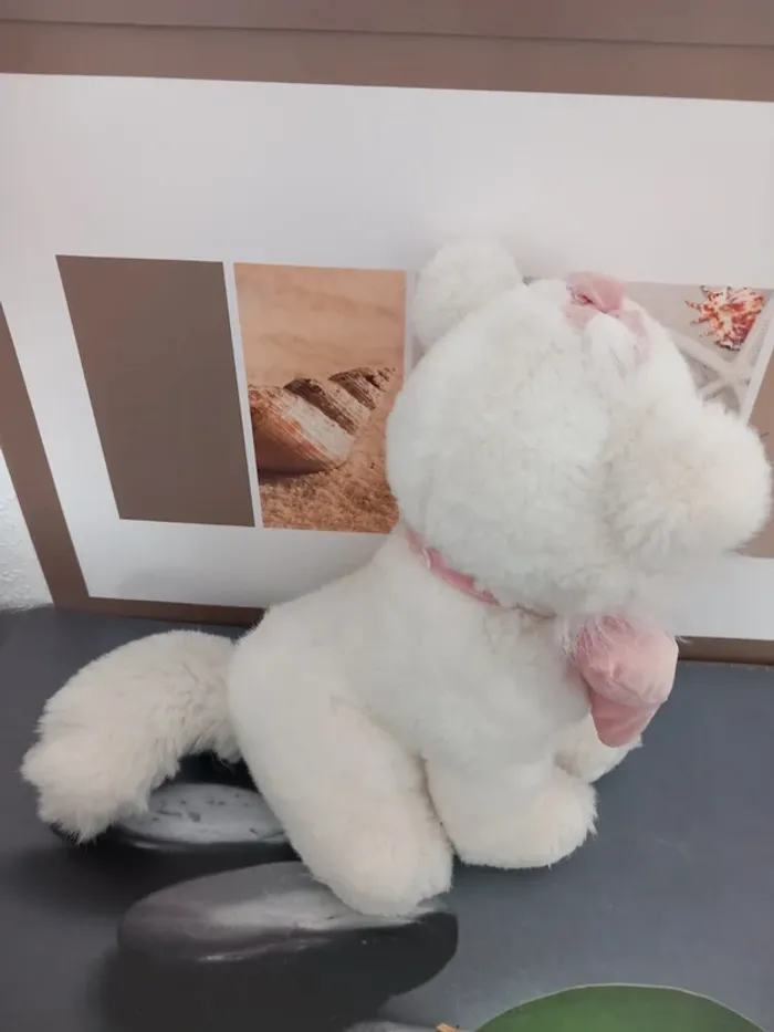 Ensemble de 4 peluches les aristochats Duchesse, Marie, Berlios, et Toulouse - photo numéro 9