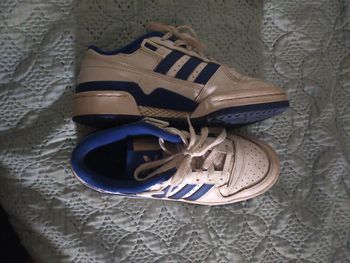 Chaussure adidas forum bleu