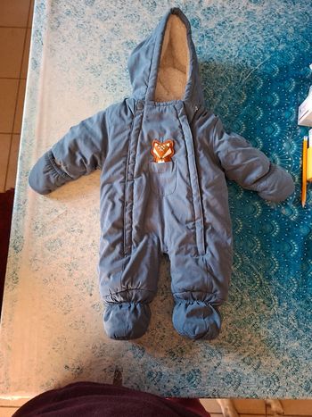 Combinaison 1 mois 52 55 cm