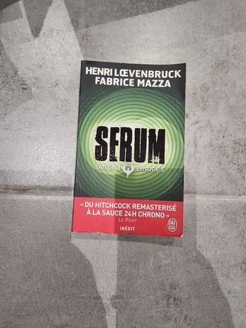 Livre : Serum