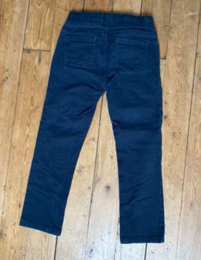 Pantalon jeggpant coton bleu marine 8 ans même pas peur - photo numéro 5