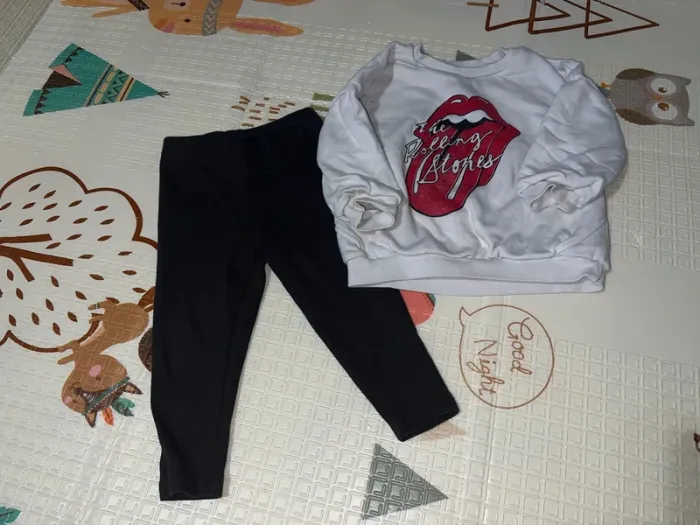 Ensemble Rolling Stones primark 18-24 mois 92cm - photo numéro 4