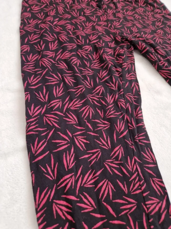 🌿 Pantalon style jogging - Noir et Rose -  Taille M - 9th Avenue 🌿 - photo numéro 3