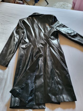 Manteau imitation cuir 