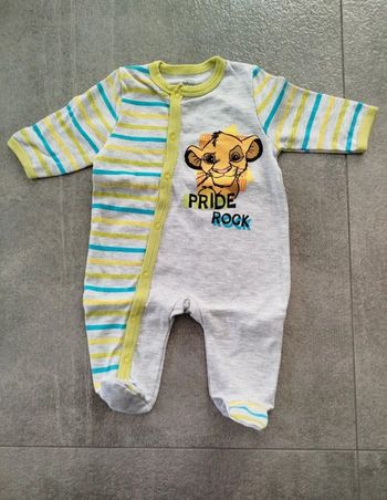 Pyjama roi lion 6 mois