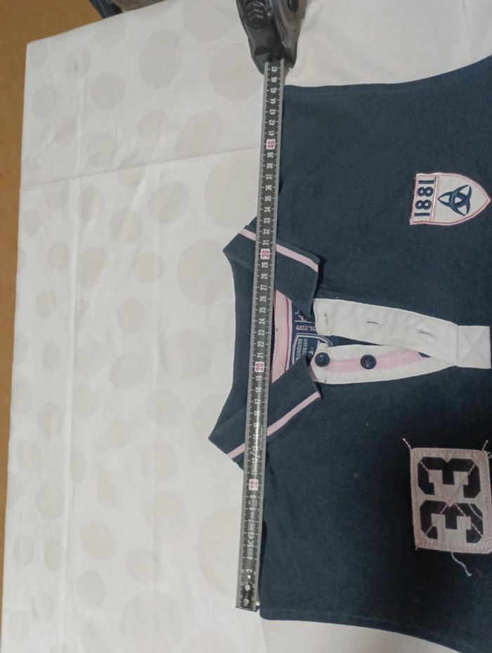 Tee shirt Polo homme manches courtes Girondins de Bordeaux taille L - photo numéro 6