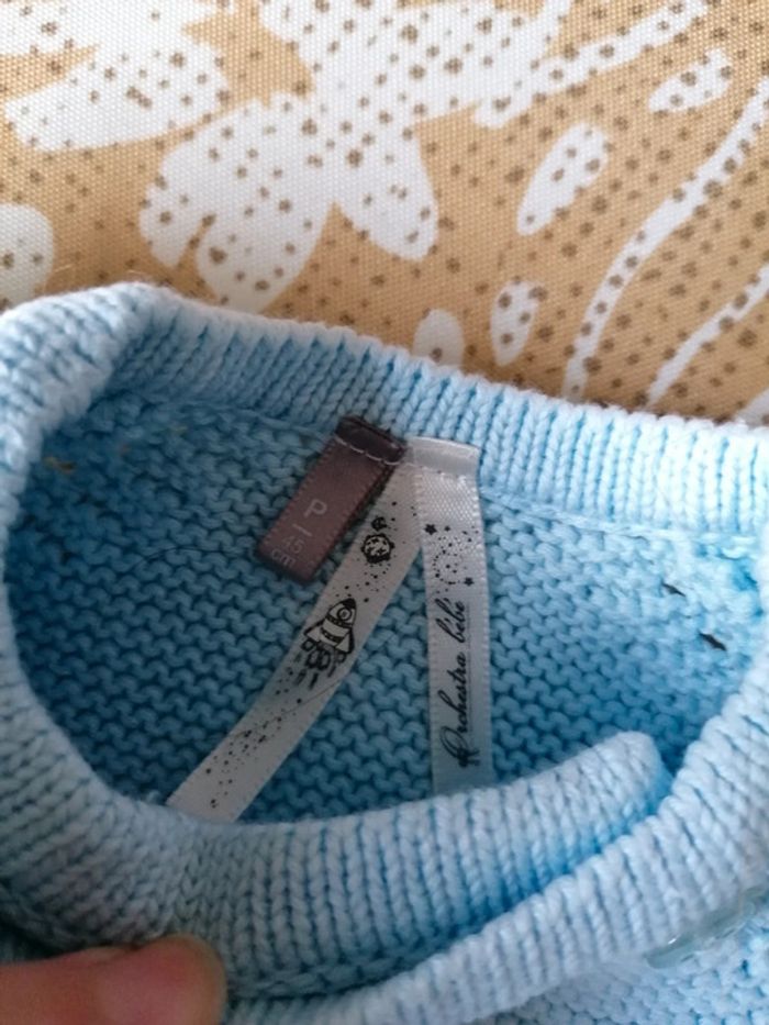 Brassière de naissance bleue claire - photo numéro 2