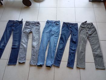 Lot de 5 jeans garçon 12 ans
