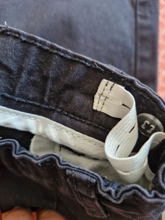 Short garçon 3 ans influx noir coton élasthanne - photo numéro 4