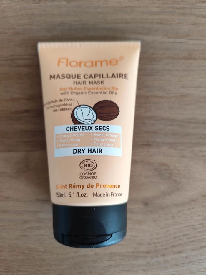 Masque cheveux secs Bio Florame