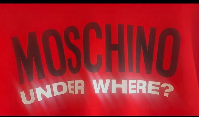 Sweat rouge MOSCHINO - photo numéro 4