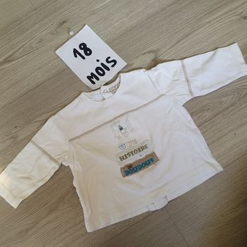 Maillot t-shirt 18mois garçon