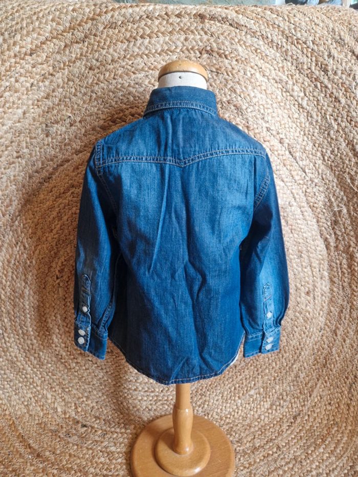 Jolie chemise en jean fille LTD 3 ans - photo numéro 3