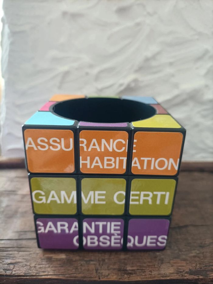 Pot à crayons publicité Rubiks cube - photo numéro 4
