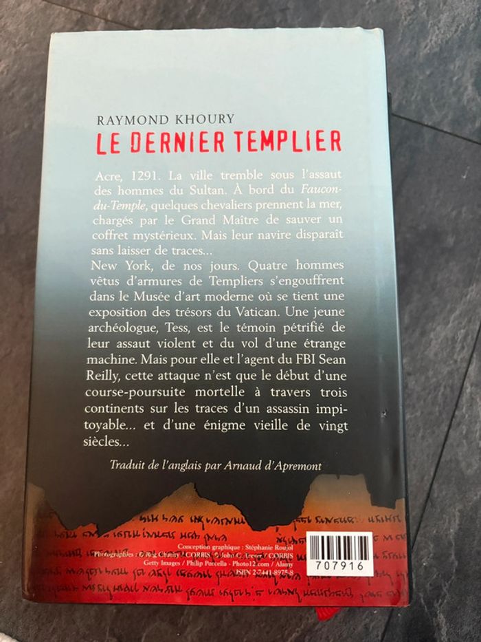 Livre : Le dernier templier - photo numéro 2