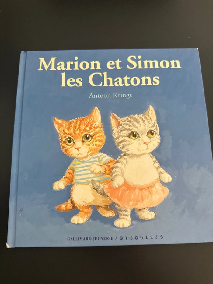 Livre Marion et Simon les chatons