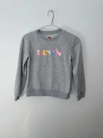 Sweat Levi's fille 8 ans 128 cm gris