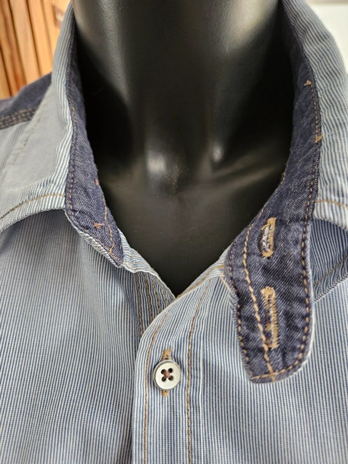 WE chemise bleu taille L - photo numéro 5