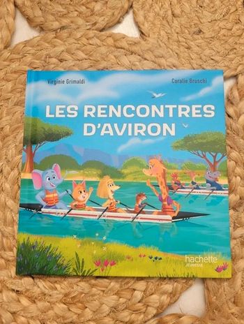 Livre Hachette Jeunesse Aviron
