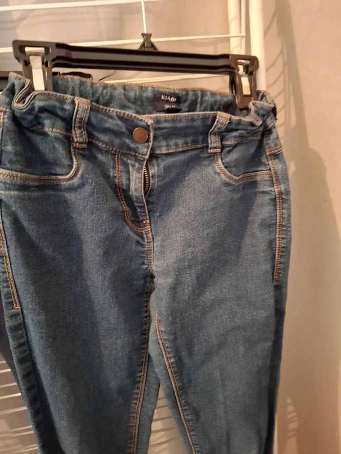 Magnifique lot d un leggings et d un jean fille - photo numéro 3