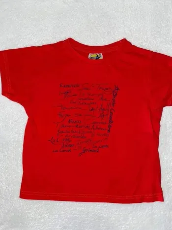 t-shirt 4 ans