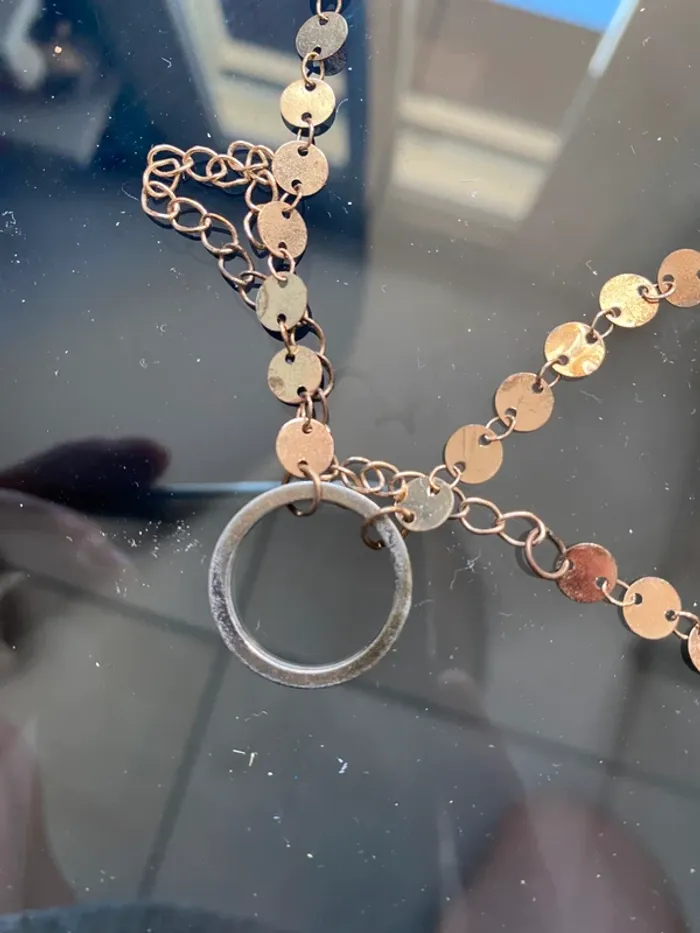 Coller ras de cou doré - photo numéro 3