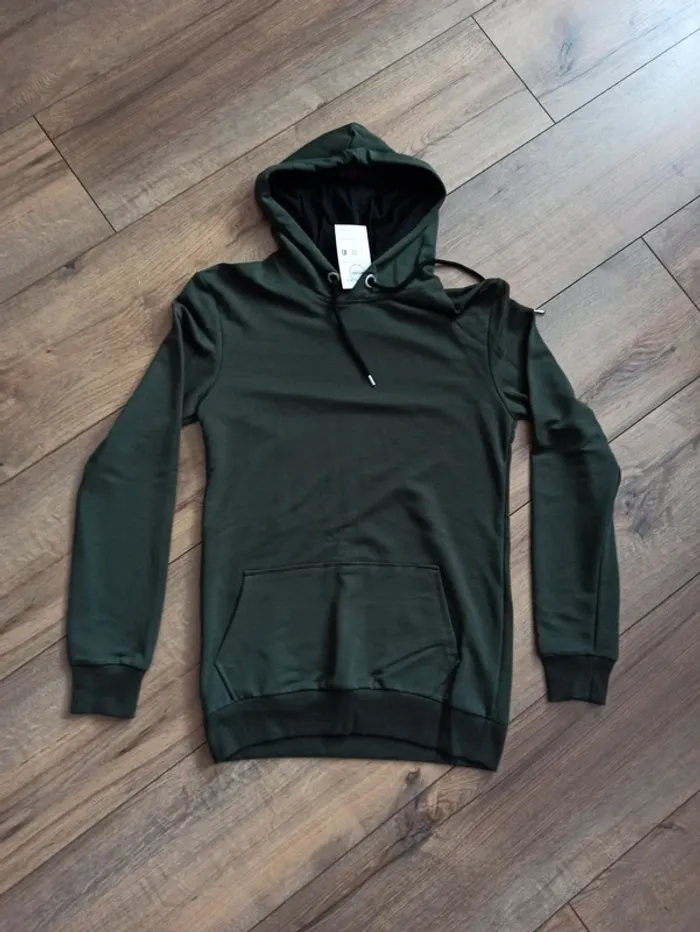 Sweat à capuche homme manches longues XS