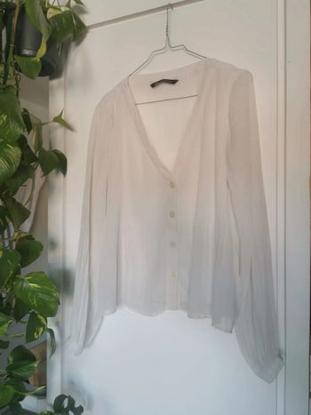 Chemisier blanc Zara