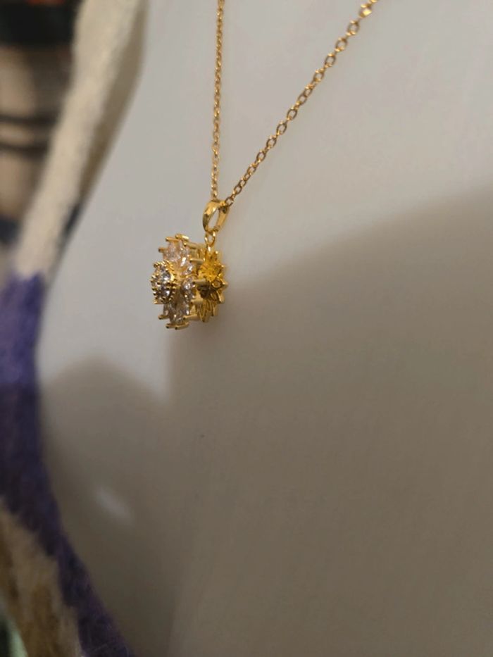 Magnifique collier neuf en acier inoxydable - photo numéro 3