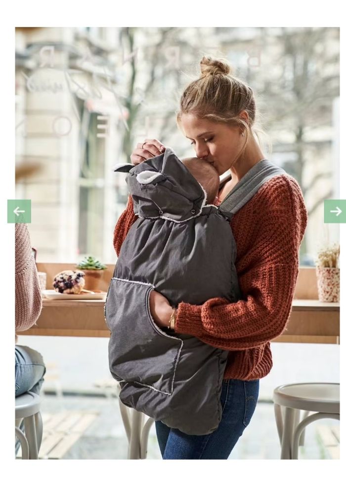 Protege porte bébé doudoune Vertbaudet