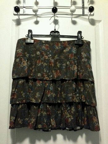 Jupe à volants "hiver" taille 38