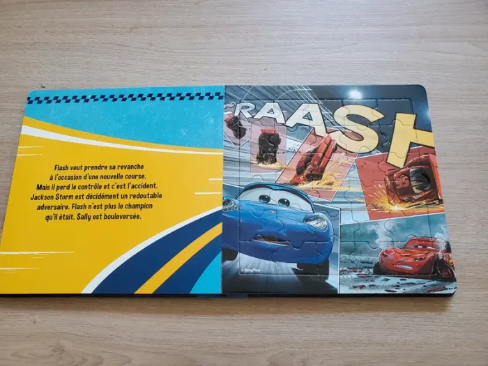 Livre puzzle Cars - photo numéro 3