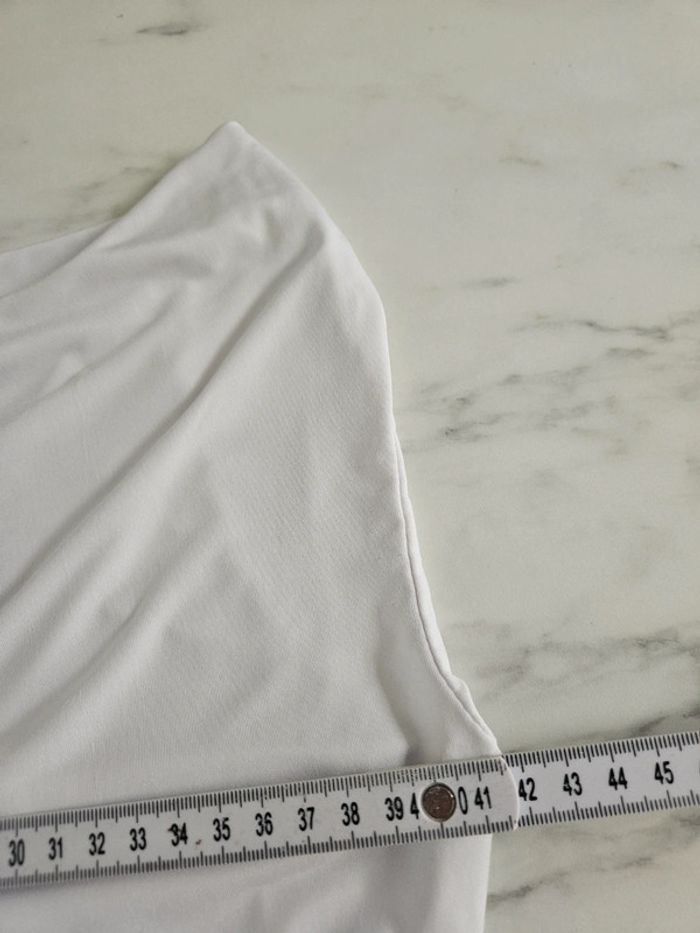 CWK blouse fluide col tombant blanche taille M - photo numéro 11