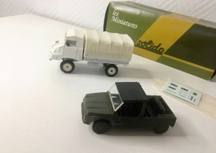 S.U.M.B 4x4 ONU et Citroën mehari Solido - photo numéro 2