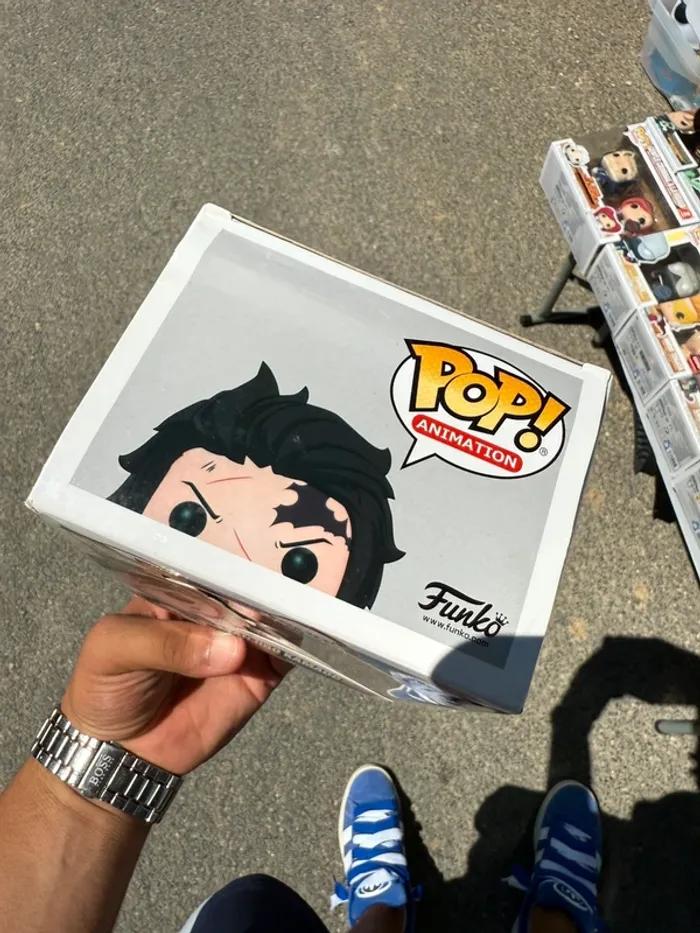 Funko Pop Tanjiro Kamado 874 Glow Chase - Demon Slayer - photo numéro 4