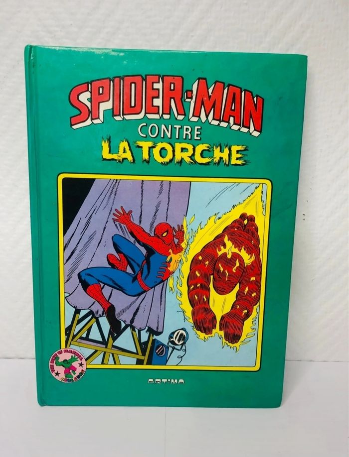 Spiderman contre la torche