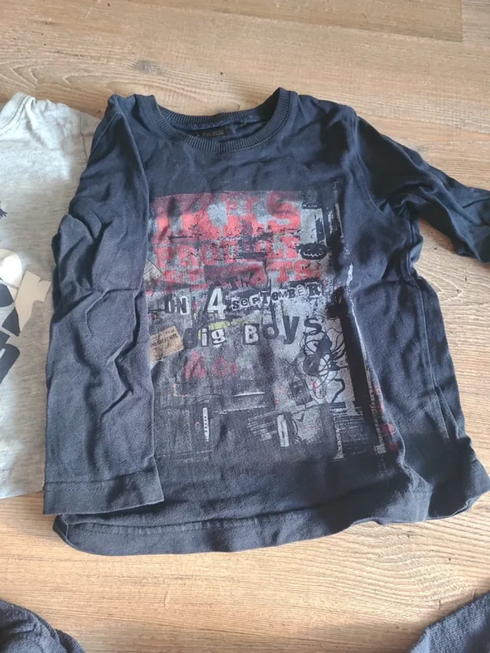 LOT 3 tee shirt manches longues - photo numéro 5