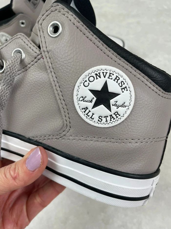 Converse Cuir synthétique grises modèle USA - photo numéro 8