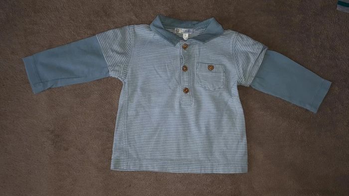 Lot t-shirts garçon 9mois - photo numéro 2