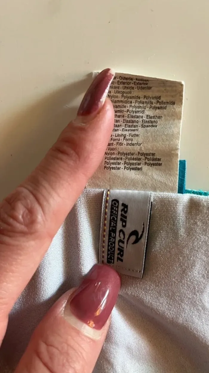 💕 bas de maillot de bain à motif multicolore taille 26 S #ripcurl - photo numéro 3