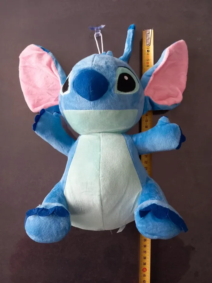 Peluche Martien bleu avec grandes oreilles - photo numéro 2