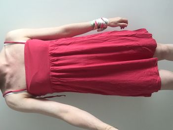 Robe bretelles à nouer